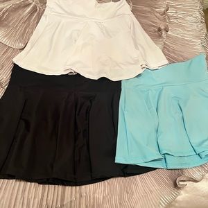 Set of 3 tennis shirts/swim cover up